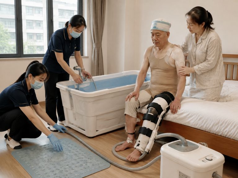 长宁区术后康复居家助浴服务
